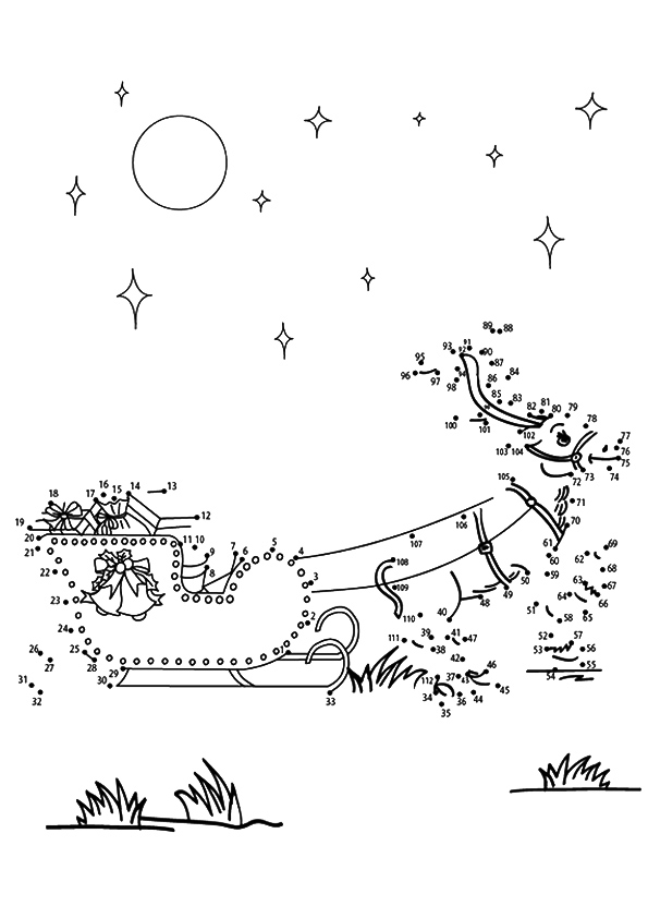 Plansa de colorat cu Rudolph 14 6